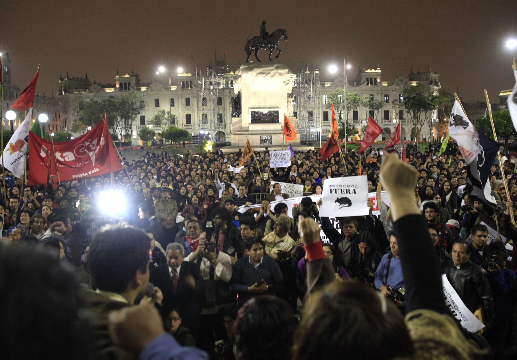 protestas andina Oscar Farje 24 01 23
